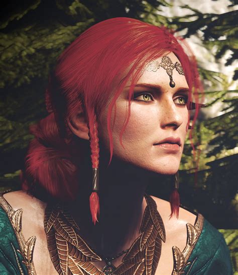 The Witcher On Twitter Beautiful Triss In A Screenshot By