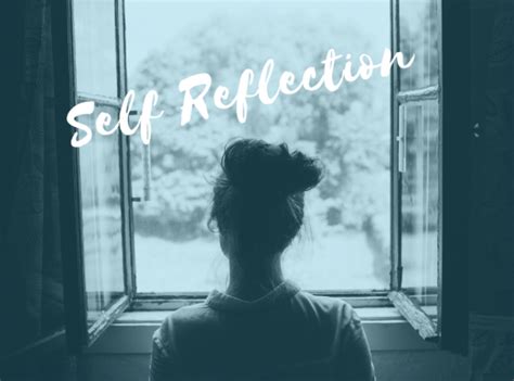 Self Reflection Iambackatwork