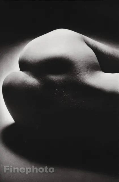 S Vintage Jeanloup Sieff Female Nude Derriere Butt Photo Gravure Art X Eur