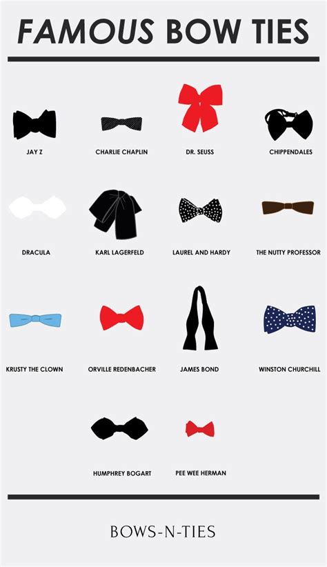 Famous Bow Ties A List Of The Most Famous Celebrity Bow Ties