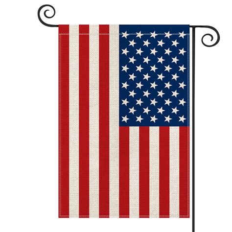 Avoin American Us Flag Garden Flag Vertical Double Sided Patriotic