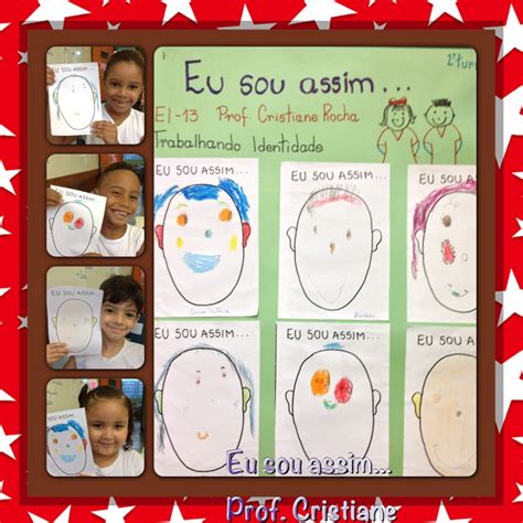 Pin de Lucineide Carvalho em MATERNAL Projeto identidade educação