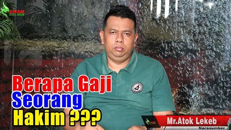 Berapa Gaji Seorang Hakim di Indonesia?