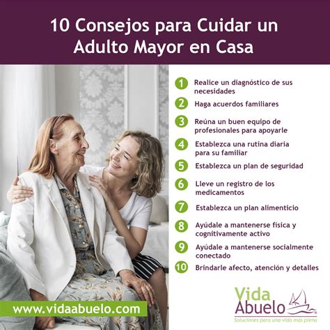 10 Consejos Para Cuidar Un Adulto Mayor En Casa Vida Abuelo