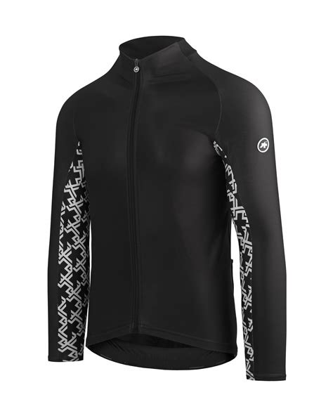 Assos Mille Gt Springfall Cycling Jersey Long Sleeves Black