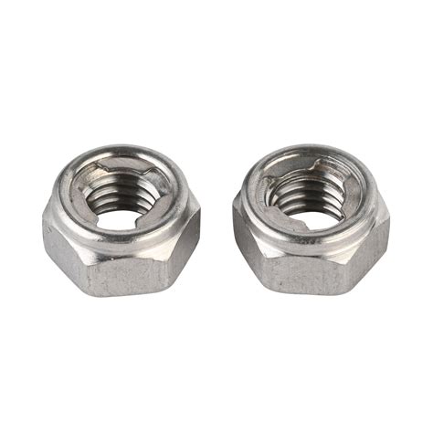 DIN980m GB6184 Hexagon Hex Self Locking Nut All Metal Insert Lock Nut