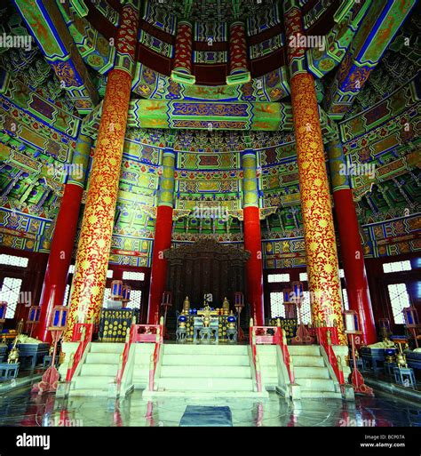 Inside Temple Of Heaven Beijing High Resolution Stock Photography And