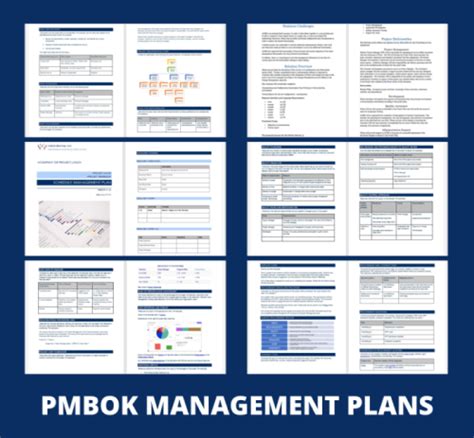 Pmbok Management Plan Templates Free Downloads
