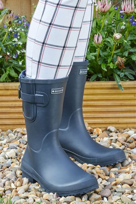 Ladies Mid Calf Rubber Wellington Boots Uk Rydale