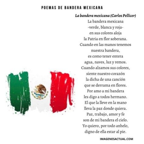 Los Mejores Poemas A La Bandera De México