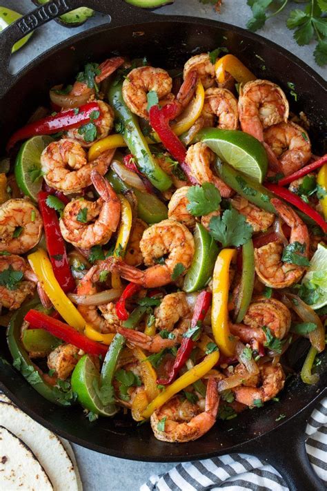 To make the prep even easier, check the grocery store for raw shrimp that are already peeled and deveined. Shrimp Fajitas | Shrimp fajitas, Fajita recipe, Easy ...