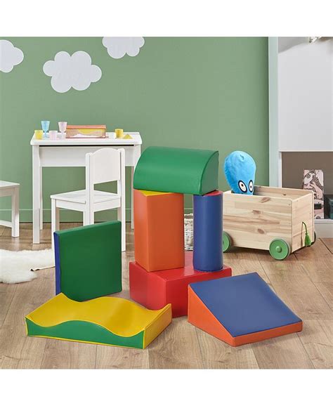Soozier Multicolor Foam Building Block Soft Kids Playset For Daycare