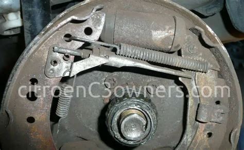 Citroen C3 Rear Brakes Bosch Type Diagram