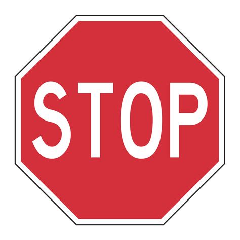 Stop Sign Regulatory Buy Now Discount Safety Signs Australia