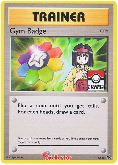 Gym Badge Erika Rainbow Xy Promos 206 Pokemon Card