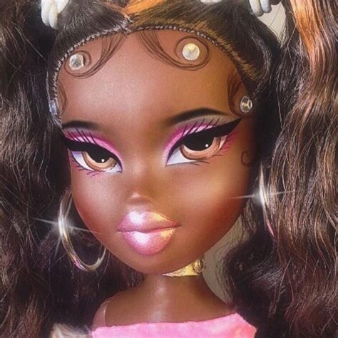 Thatshybrat💜👸🏾 Bratz Doll Makeup Black Bratz Doll Doll