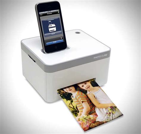 Photo Cube Printer For Apple Iphone Cube Photo Photo Cubes Gadgets