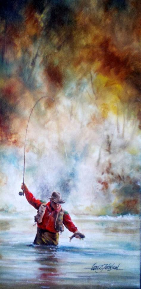 Pin By Stacie Haden On Art Watercolor 6 Fly Fishing Art Fly