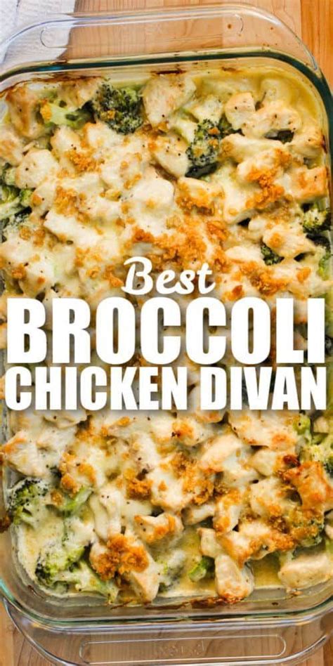 Easy Casserole Recipes Chicken Divan Recipe Easy Chicken Divan