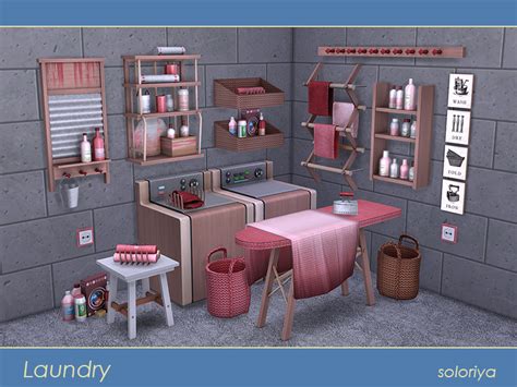Soloriya Laundry Sims 4