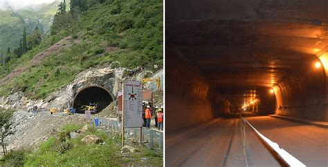 World Longest High Altitude Tunnel Indias Atal Rohtang Tunnel Opens