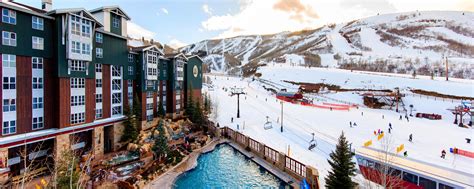 Park City Utah Premium Mountain Resort Villas Marriotts Mountainside