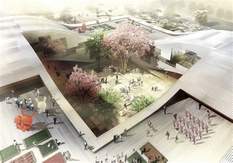 Gallery Of Dqz Cultural Center Proposal Holm Architecture Office Hao
