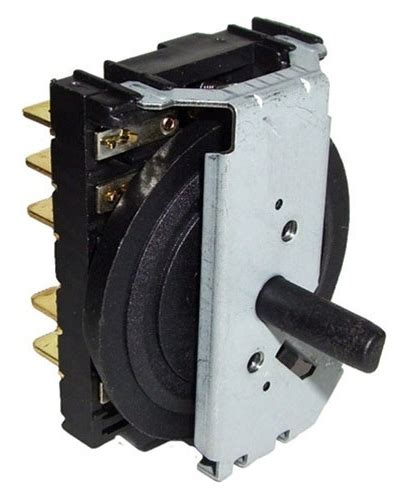 51 250 6 Position Rotary Selector Switch
