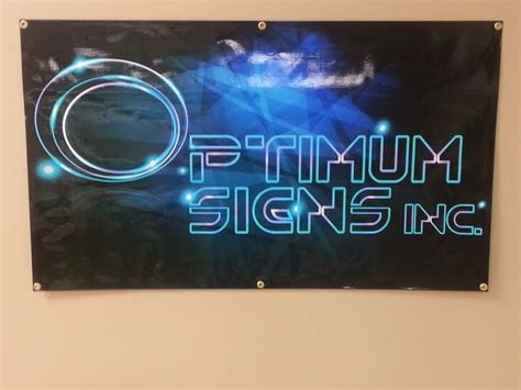 Optimum Signs 4x8 Banner Optimum Signs 4x8 Banner Designed Printed And