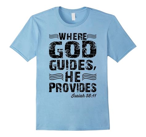 “god provides” christian tshirt bible verse shirt for men 4lvs 4loveshirt