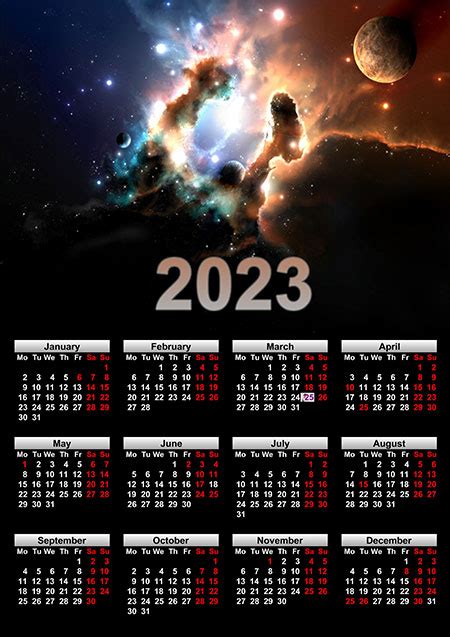 Calendar Creator 2023 With 250 Templates
