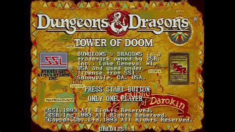 Vgmロボット深谷店 ダンジョンズ＆ドラゴンズ タワーオブドゥームdungeons And Dragons Tower Of Doom