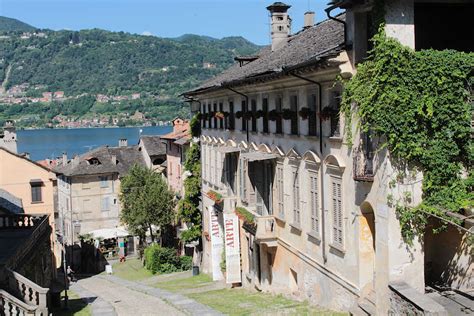 Orta San Giulio Italy Is A Beautiful Village On The