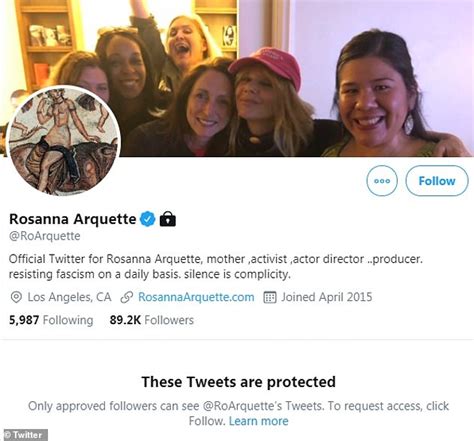 Rosanna Arquette Says Fbi Told Her To Lock Twitter Account After