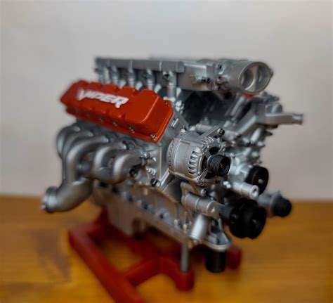 Dodge Viper V10 Engine Scale 110 Etsy