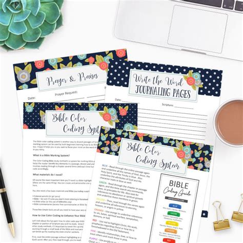 Printable How To Create Your Own Bible Study Notebook