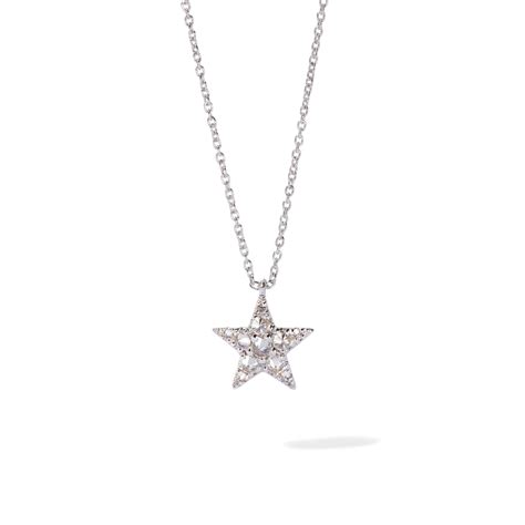 Love Diamonds 18ct White Gold Diamond Star Necklace — Annoushka Uk