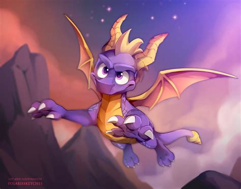 Spyro The Dragon Fanart Youjuja