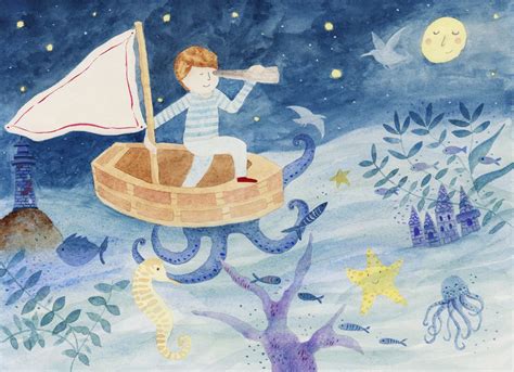 Ilustrações Infantis Em Aquarela Childrens Illustrations