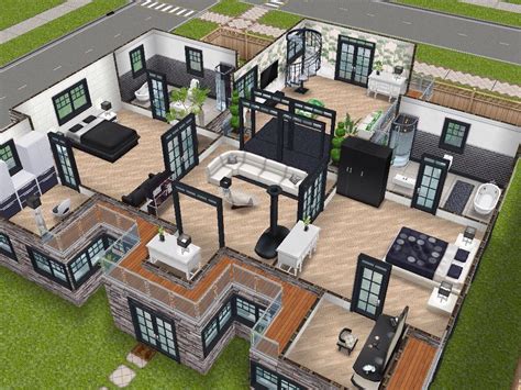 The Sims 4 Simple House Design Modern Design