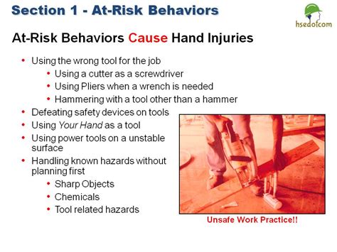 Hand Safety Training Ppt