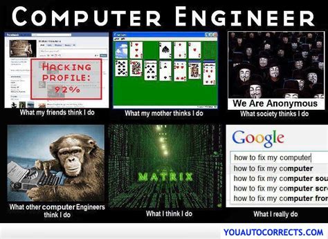 What I Really Do Computer Engineer Computer Humor Engineering
