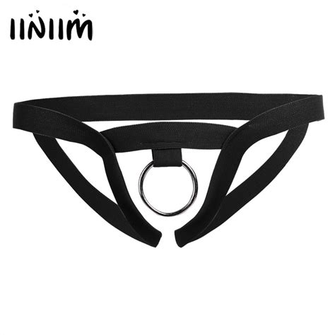 mens bondage lingerie crotchless panties open butt sissy gay panties open crotch cock ring