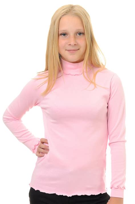 Водолазка для девочки Кактус 6610380 розовый купить оптом в HappyWear.ru