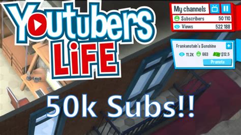 Youtubers Life 04 50k Subscribers Youtube