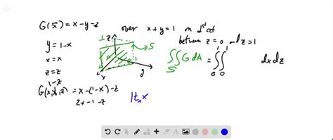 Integrate G X Y Z X Y Z Over The Portion Of The  Solvedlib