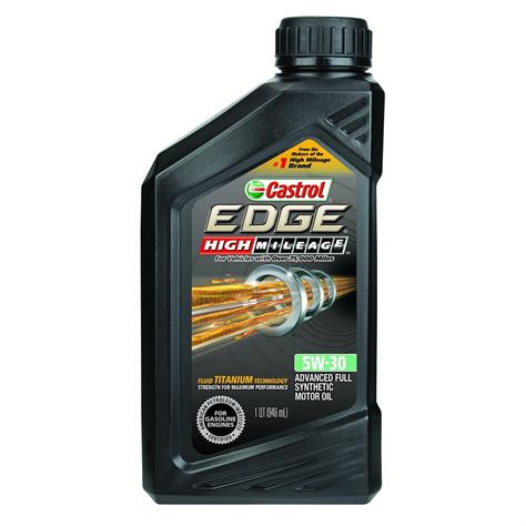 12 Pack Castrol Edge High Mileage 5w 30 Advanced Full Synthetic Motor
