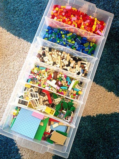 10 Totally Brilliant Ways To Organize Legos Kid Simply Lego Storage