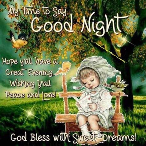 Good Night Good Night Prayer Good Night Sweet Dreams Good Night Sister