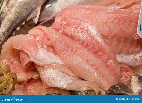 Fresh Fish Stock Image Image Of Italy Barcelona Label 6833363